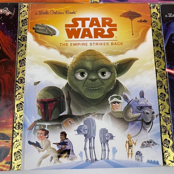 Disney Lucasfilm Little Golden Book Kids Star Wars Set Jedi Sith Hope - Lot of 5 - Picture 3 of 9